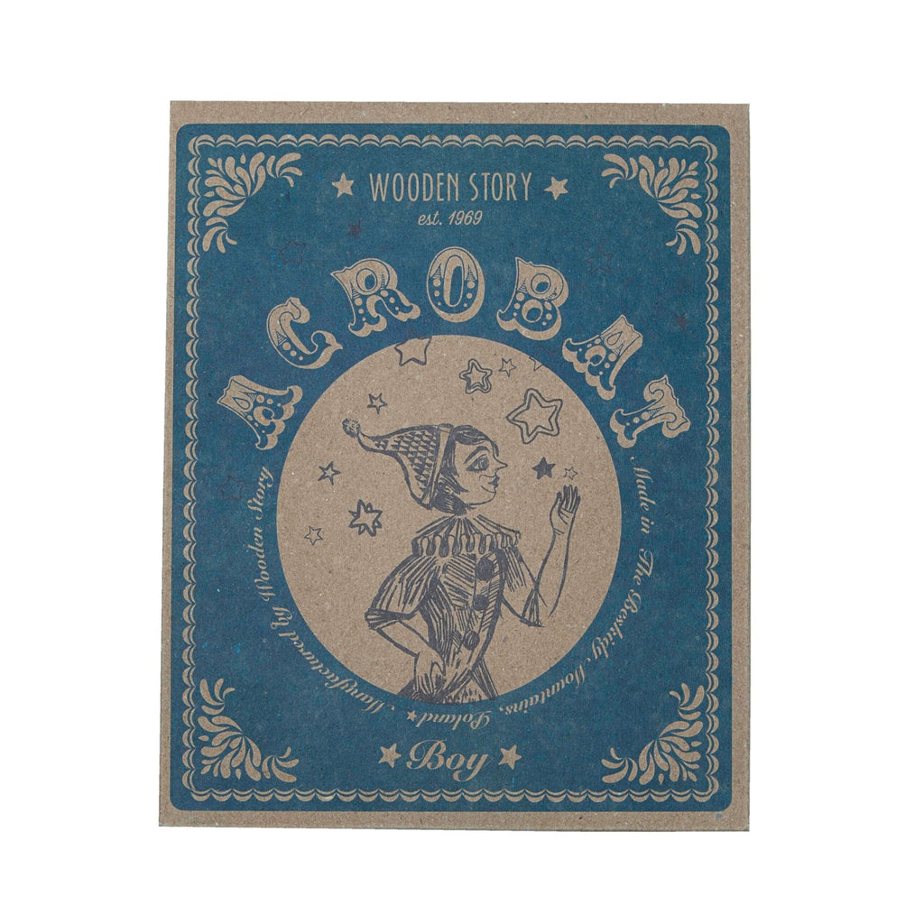 Wooden Story Acrobat Boy - vendor-unknown - Honeybee Toys