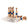 Wooden Story Blue Bowling Set - vendor-unknown - Honeybee Toys