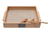 Wooden Story Large Sand Writing Tray and Accessories - vendor-unknown - Honeybee Toys