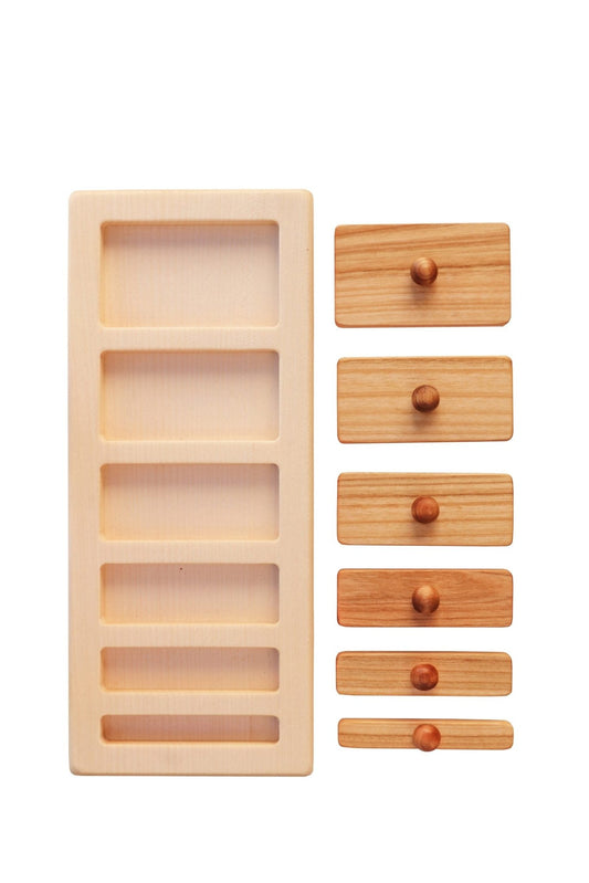 Wooden Story Montessori Wide Thin Puzzle - vendor-unknown - Honeybee Toys