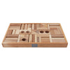 Wooden Story Natural Blocks in Tray 54 pieces - vendor-unknown - Honeybee Toys