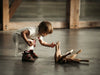 Wooden Story Natural Bowling Set - vendor-unknown - Honeybee Toys