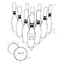Wooden Story Natural Bowling Set - vendor-unknown - Honeybee Toys