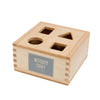 Wooden Story Natural Shape Sorter Box - vendor-unknown - Honeybee Toys