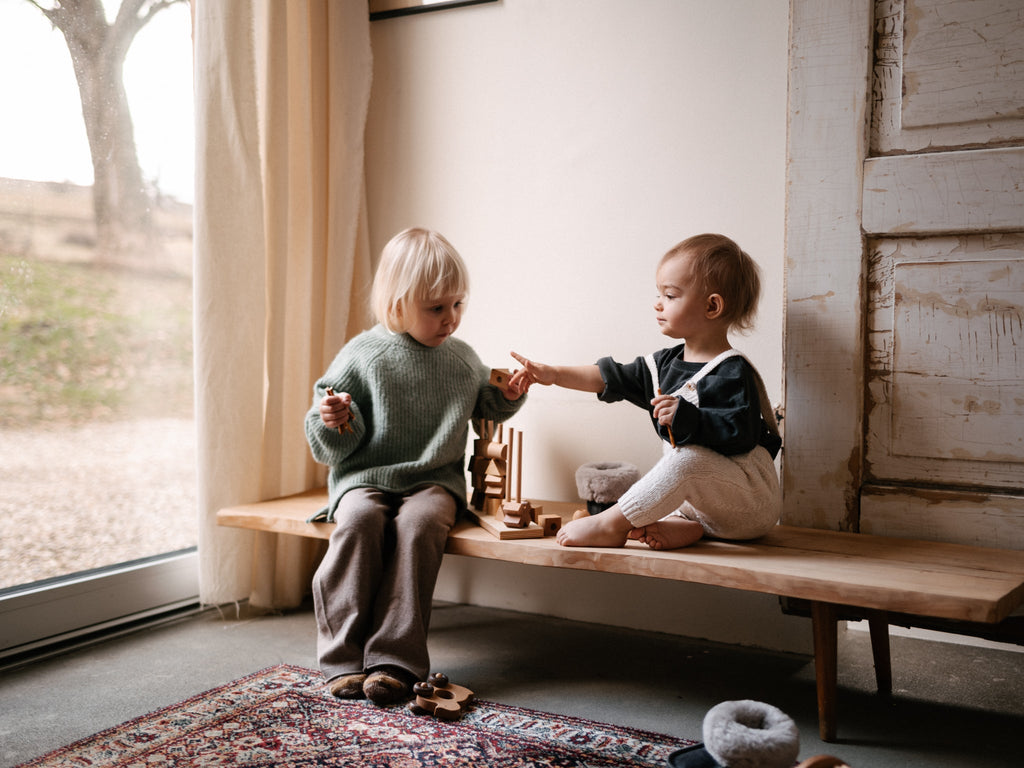 Wooden Story Natural Stacking Toy - vendor-unknown - Honeybee Toys