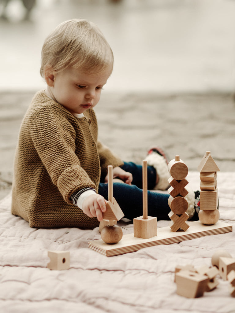 Wooden Story Natural Stacking Toy XL - vendor-unknown - Honeybee Toys