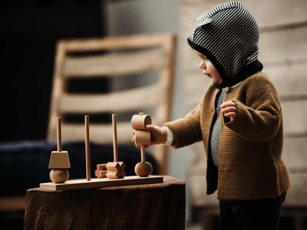 Wooden Story Natural Stacking Toy XL - vendor-unknown - Honeybee Toys