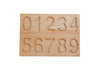 Wooden Story Number Tracking Board with wooden Balls - vendor-unknown - Honeybee Toys
