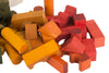 Wooden Story Rainbow Blocks in Sack 100 pcs - vendor-unknown - Honeybee Toys