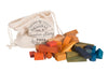 Wooden Story Rainbow Blocks in Sack XL 50 pieces - vendor-unknown - Honeybee Toys