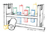 Wooden Story Rainbow Pound a Peg - vendor-unknown - Honeybee Toys
