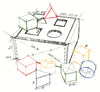 Wooden Story Rainbow Shape Sorter Box - vendor-unknown - Honeybee Toys