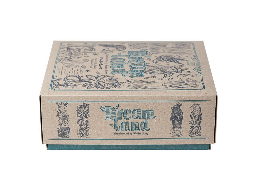 Wooden Story Rainbow Stacking Dreamland - vendor-unknown - Honeybee Toys