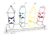 Wooden Story Rainbow Stacking Toy XL - vendor-unknown - Honeybee Toys