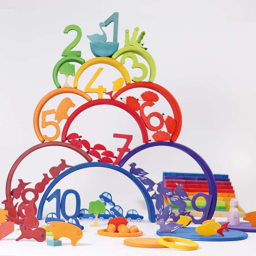 Grimm's Counting, Numbers Building Set
