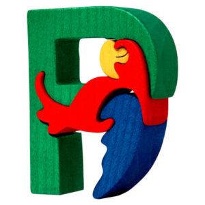 Fauna Puzzle P - Parrot