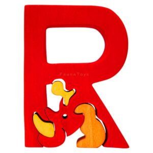 Fauna Puzzle R - Rhino