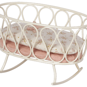 Maileg Cradle with Sleeping Bag MY Rose