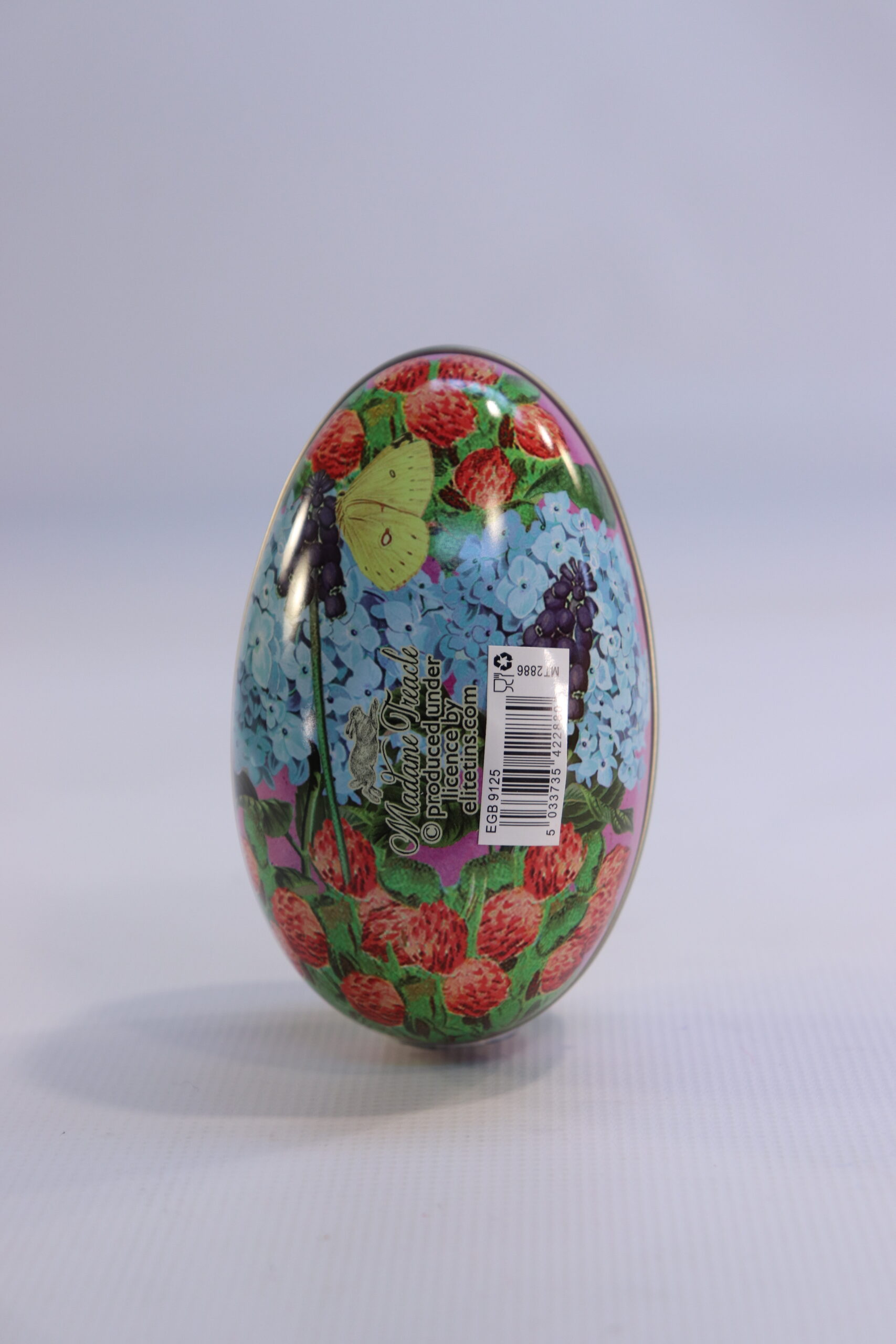 Easter Egg Tin Purple 4 Easter Egg Tin Purple - Image 4