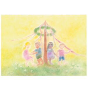 Seccorell Postcard Maypole