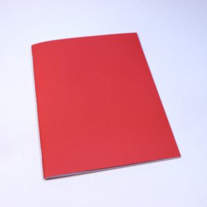 Sedulus Main Lesson Book Oversize A4 Red with Tissue Paper