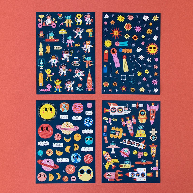 Londji Space Stickers 3 Londji Space Stickers - Image 3