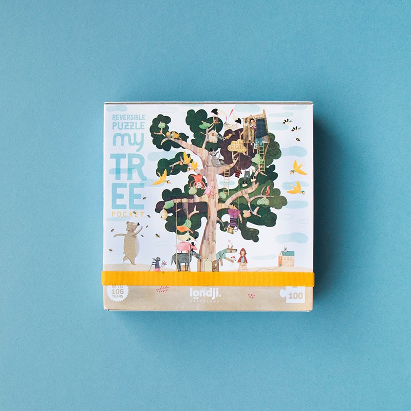 Londji My Tree Pocket Puzzle 1 Londji My Tree Pocket Puzzle