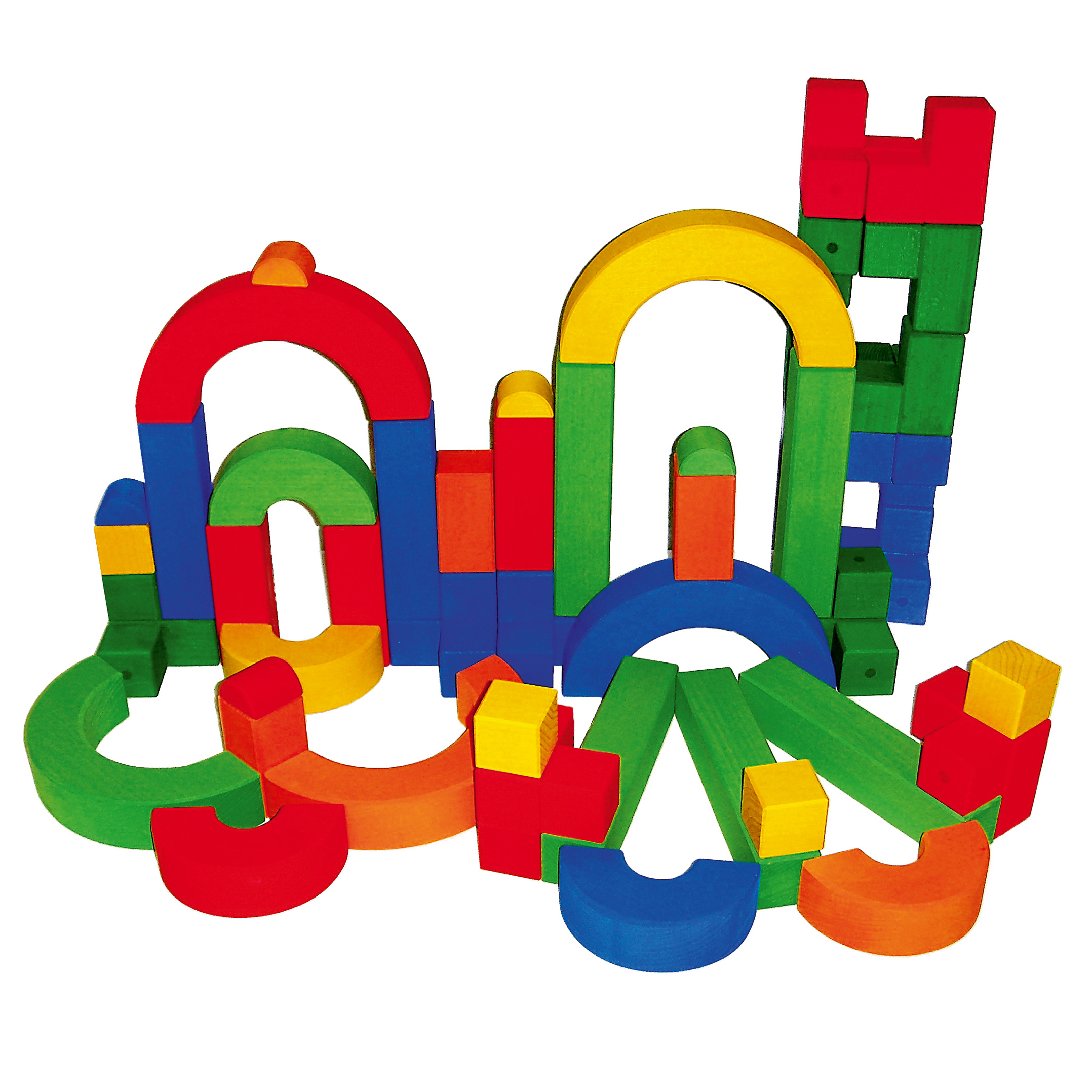 Bauspiel Junior Building Set 72 pieces 2 Bauspiel Junior Building Set 72 pieces - Image 2