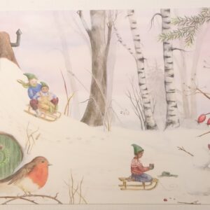 Postcard Snow Day