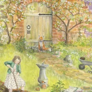 Postcard the Secret Garden