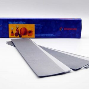 Stockmar Decorating Wax Silver 20x4cm