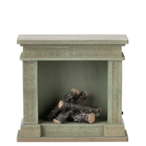 Maileg Fireplace Dusty Green