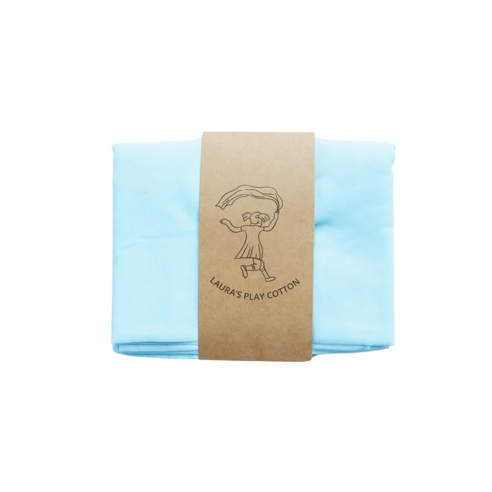 Laura's Play Cotton Light Blue 90 x 90 cm 3 Laura's Play Cotton Light Blue 90 x 90 cm - Image 3