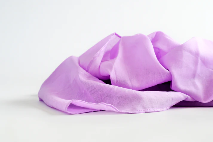 Laura's Play Cotton Lilac 90 x 90 cm 5 Laura's Play Cotton Lilac 90 x 90 cm - Image 5
