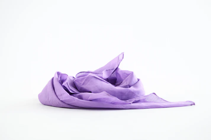 Laura's Play Cotton Violet 90 x 90 cm 1 Laura's Play Cotton Violet 90 x 90 cm