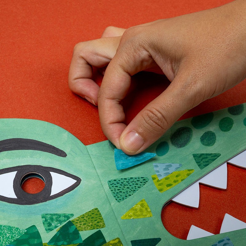 Londji Crocodile Mask and Stickers 7 Londji Crocodile Mask and Stickers - Image 7