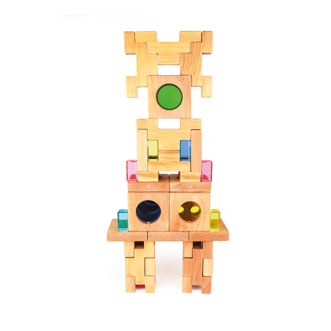 Bauspiel Optical Blocks 12 pcs 4 Bauspiel Optical Blocks 12 pcs - Image 4
