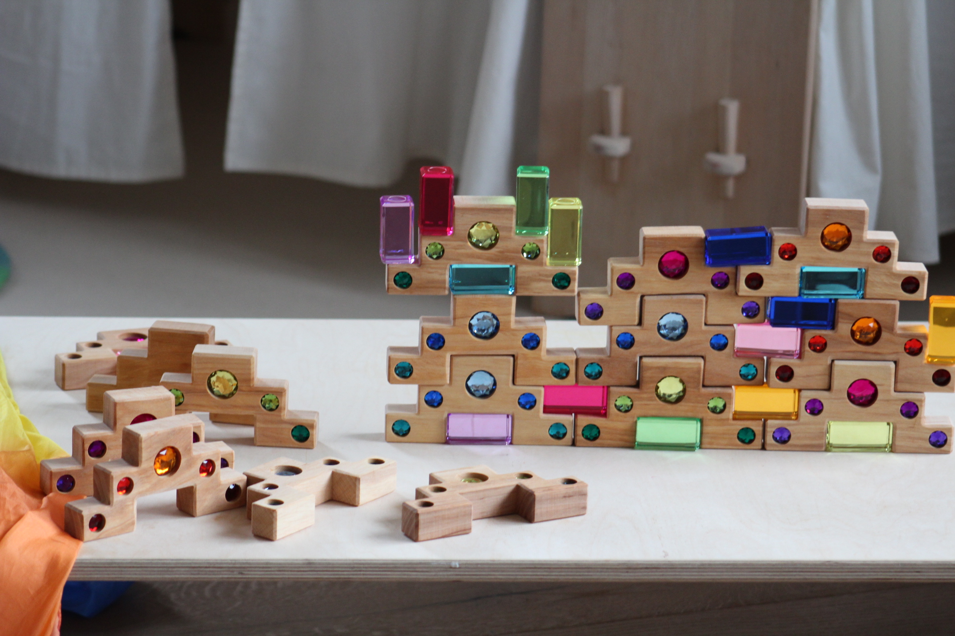 Bauspiel Staircase with Colourful Luminous Blocks – 32-Piece Set 17 Bauspiel Staircase with Colourful Luminous Blocks – 32-Piece Set - Image 17