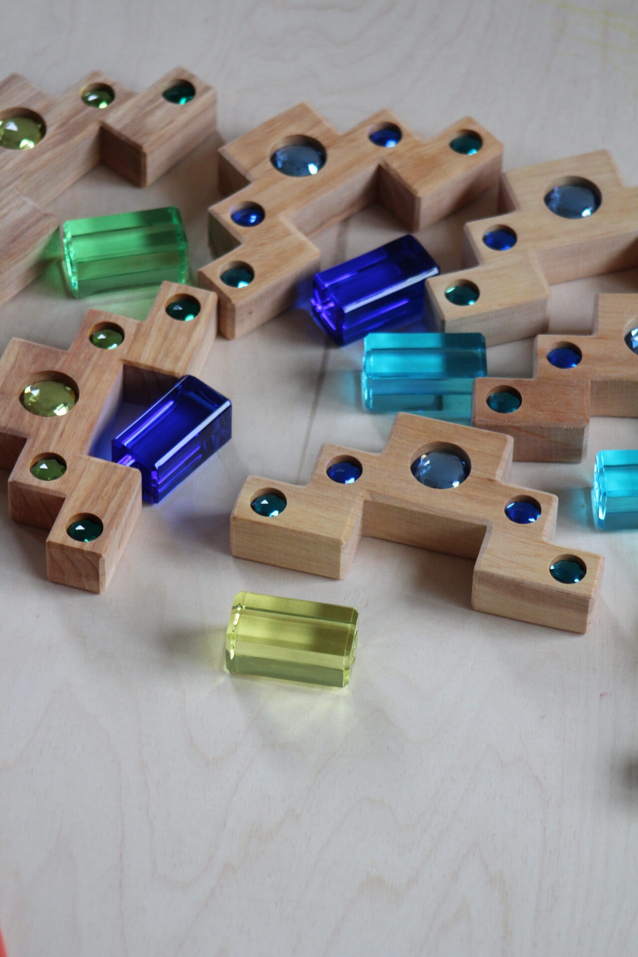 Bauspiel Staircase with Colourful Luminous Blocks – 32-Piece Set 41 Bauspiel Staircase with Colourful Luminous Blocks – 32-Piece Set - Image 41