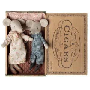 Maileg Grandma & Grandpa Mouse in Box 2025